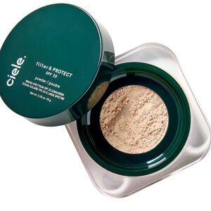NIB Ciele Filter & Protect SPF 30+ Blurring Finishing & Setting Powder Shade 1